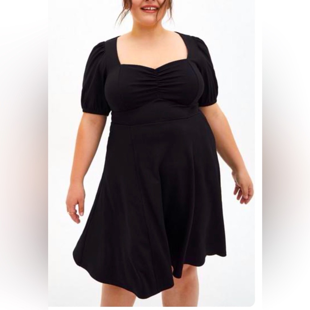 Mini textured knit skater dress by Torrid size 4